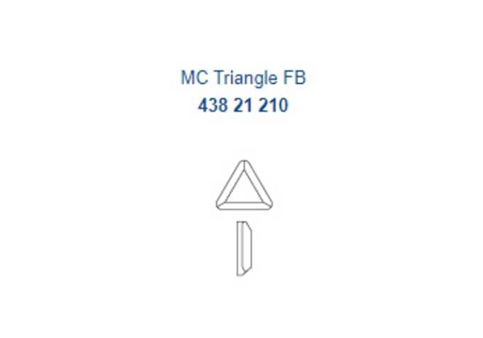 プレシオサ FB Triangle  トライアングル型 クリスタルオーロラ
