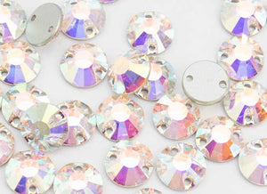 プレシオサ ソーオン 縫付  サークル型 クリスタルオーロラ 8mm