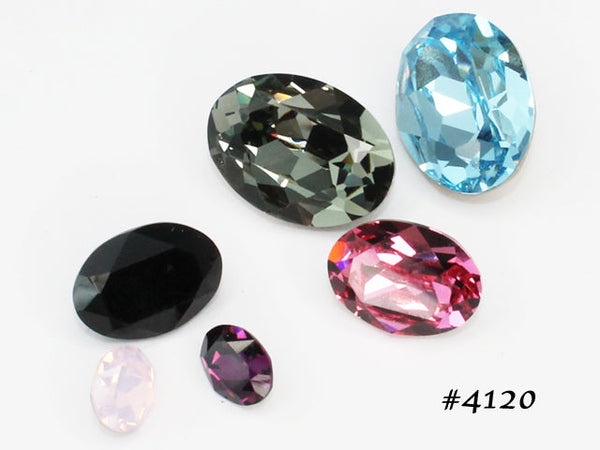 #4120 ファンシーストーン [オーバル] ブラックダイヤモンド
