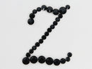 アルファベット [Z] 大文字 筆記体デコシート(Hotfix)