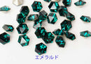 スワロフスキー #4699 ファンシーストーン [カレイドスコープ　ヘキサゴン] エメラルド