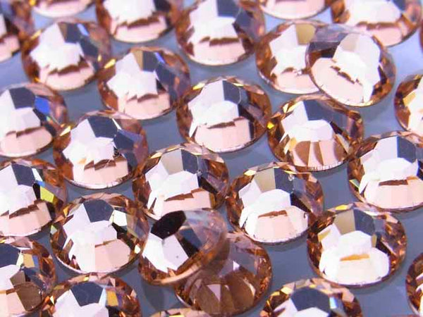 スワロフスキー Hotfixライトピーチ-#2038 4-ラインストーン