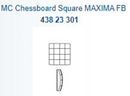 プレシオサ HF ChessboardSquare  チェスボードスクエア型 クリスタル 8×8mm