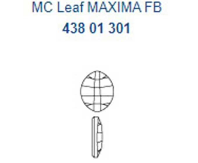 プレシオサ HF Leaf  リーフ型 クリスタル 10×8mm