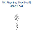 プレシオサ FB Rhombus  ひし型 クリスタル 6×4mm