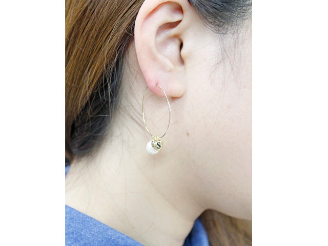 [パーツ]　フープピアス2タイプ