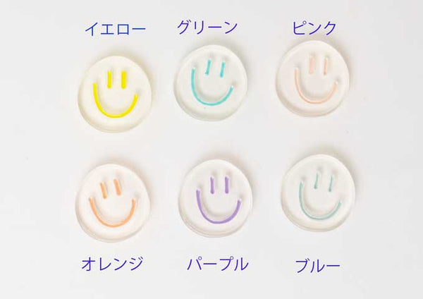 デコパーツ]クリアニコちゃん- 2-ラインストーン・スワロフスキーの品