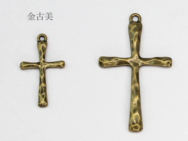 [金属パーツ]  クロスチャーム