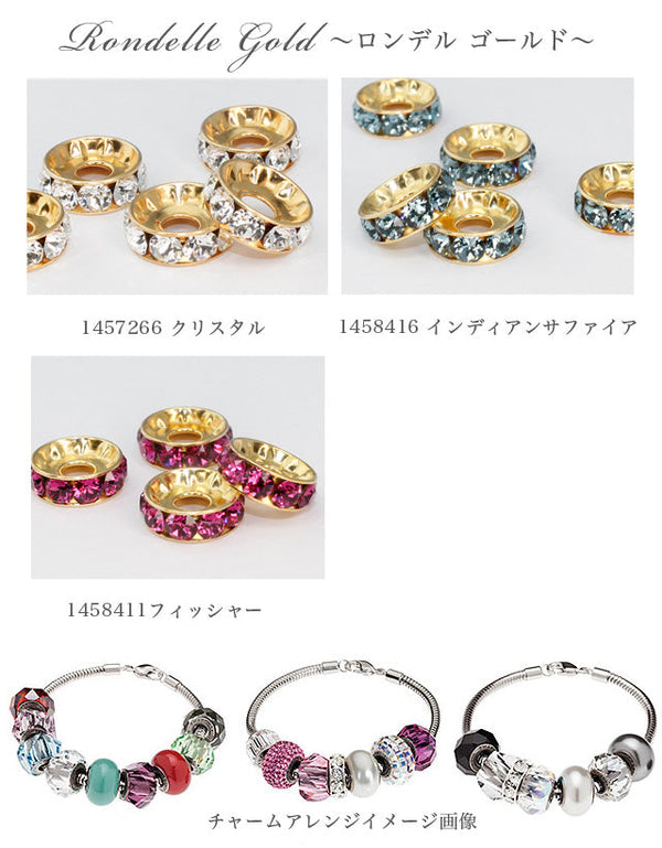 スワロフスキー ジュエリー美品ロンデル7点セット　ビーチャームド 000000013996_1psdVBr.jpg