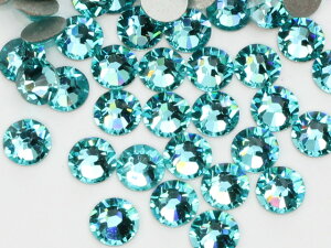 ブルー系ラインストーン(スワロフスキー)-ラインストーン