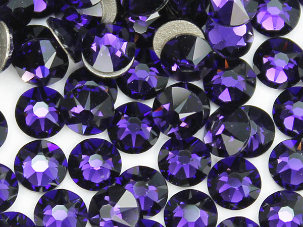 スワロフスキー パープルベルベット-#2088 4-ラインストーン