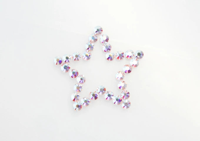 スワロフスキー 星型デコシート(Hotfix) シンプルスター- 2-ライン スワロフスキー 星型デコシート(Hotfix) シンプルスター- 2-ライン