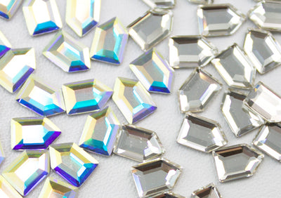 #2774 フラットバック イーロンゲーテッド・ペンタゴン(スワロフスキー)