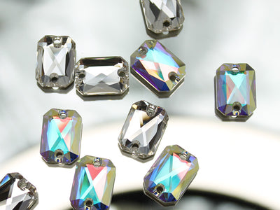 ソーオン 3252 エメラルドカット型(スワロフスキー)